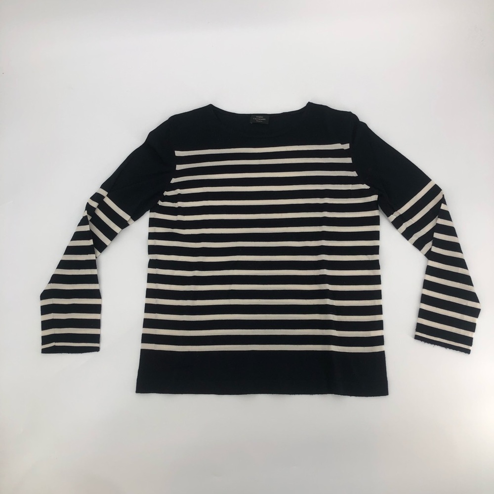 Studio Cashmere Geneve - 100% Soft Merino Wool Crew Neck Sweater - Large